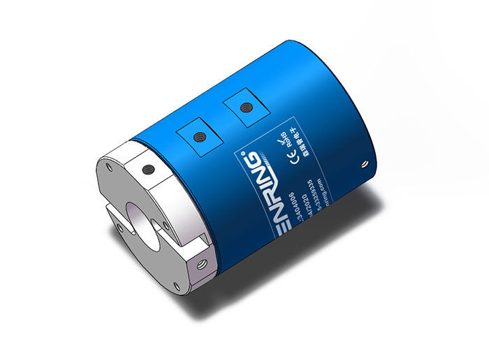 4 in fuori cavo rotatorio elettrico dell'albero cavo alesato cavità del sindacato 4 contatto l'anello 20mm