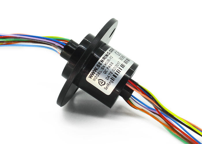 la dimensione Mini Through Hole Precision Slip del foro di 5mm il segnale dell'anello 2-12circuits che per ciascuno fissa è 2A
