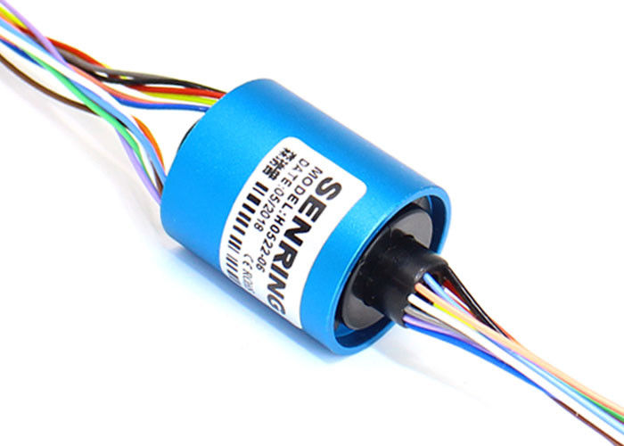 la dimensione Mini Through Hole Precision Slip del foro di 5mm il segnale dell'anello 2-12circuits che per ciascuno fissa è 2A