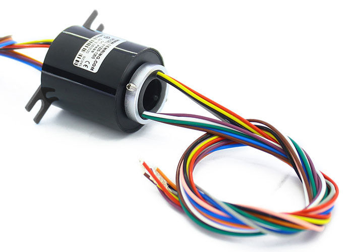 1000RPM Mini Hole Ingergal Precision Slip Ring Customized For More Circuits o grande corrente