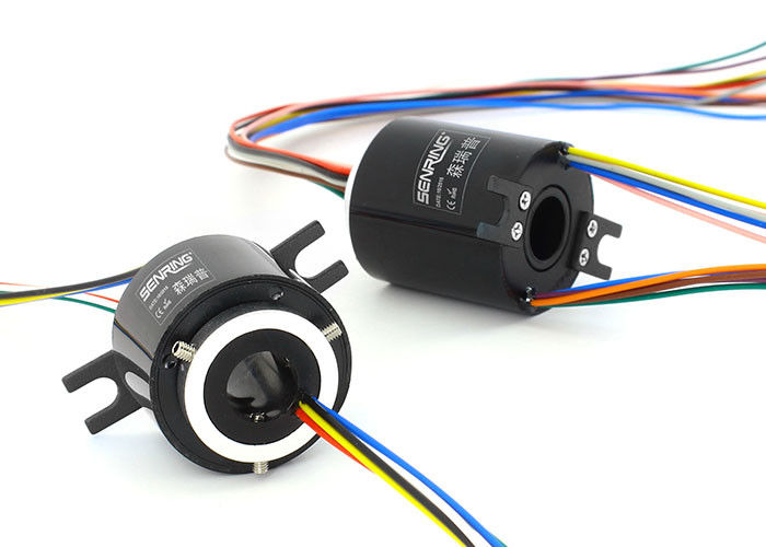 1000RPM Mini Hole Ingergal Precision Slip Ring Customized For More Circuits o grande corrente