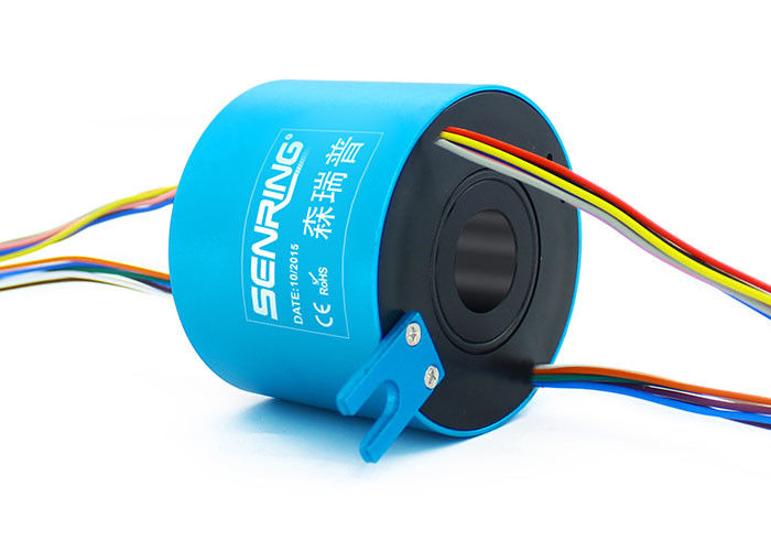 Con lo slittamento rotatorio elettrico alesato Ring Rotating Connector del sindacato 25.4mm 10A