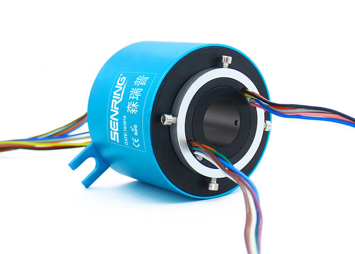 Con lo slittamento rotatorio elettrico alesato Ring Rotating Connector del sindacato 25.4mm 10A