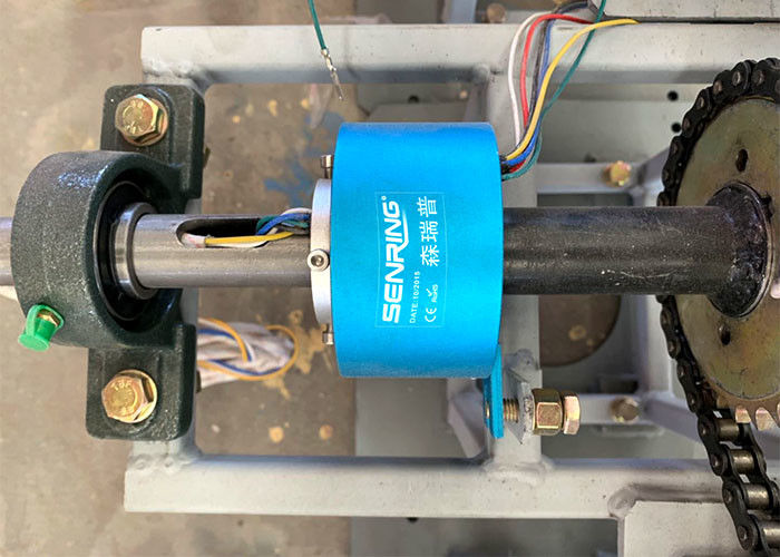 Con lo slittamento rotatorio elettrico alesato Ring Rotating Connector del sindacato 25.4mm 10A