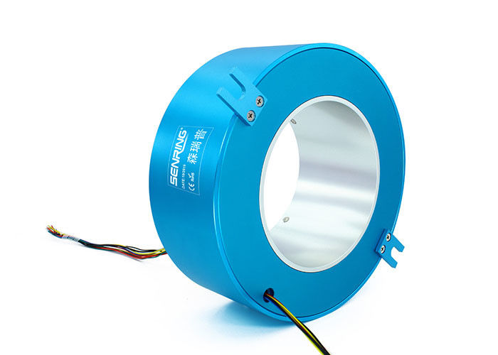 Grande elettrico dell'OEM 150RPM attraverso il cavo dell'anello di contatto del foro 4 per macchinario ceramico