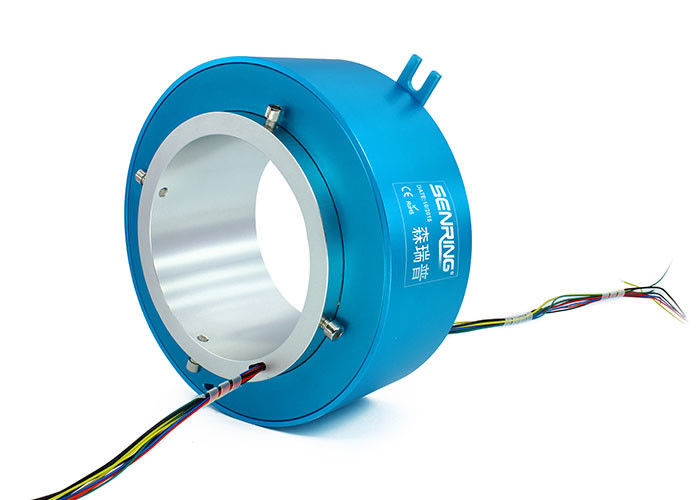Grande elettrico dell'OEM 150RPM attraverso il cavo dell'anello di contatto del foro 4 per macchinario ceramico