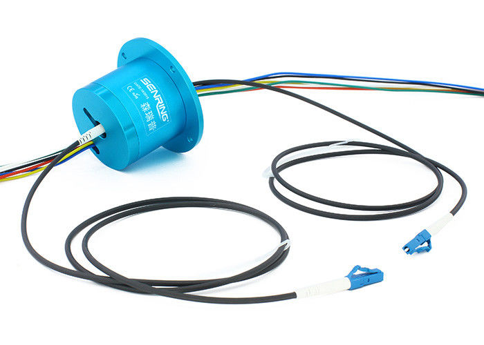1 progettazione a fibra ottica elettrica 1310nm 1550nm dell'anello di contatto del giunto rotante di Manica FORJ