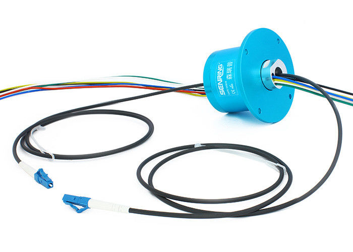 1 progettazione a fibra ottica elettrica 1310nm 1550nm dell'anello di contatto del giunto rotante di Manica FORJ