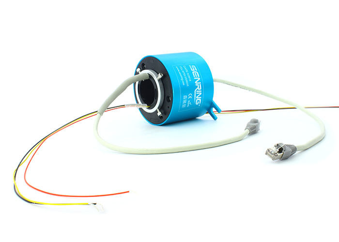 Slittamento rotatorio elettrico Ring For Gigabit Ethernet del grande diametro del connettore del ODM di Senring