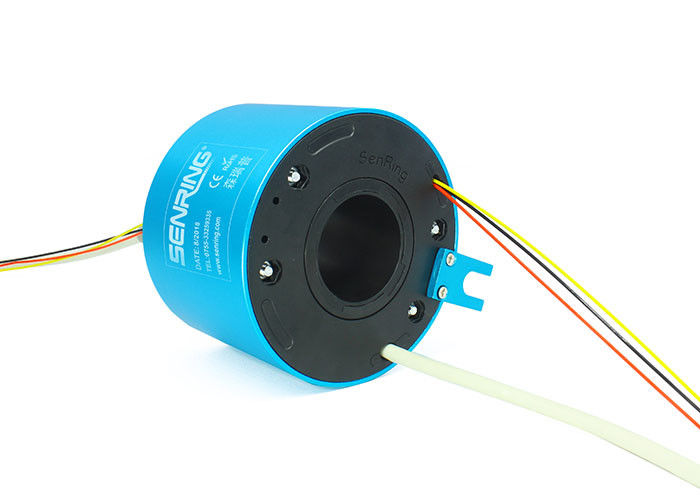 Slittamento rotatorio elettrico Ring For Gigabit Ethernet del grande diametro del connettore del ODM di Senring