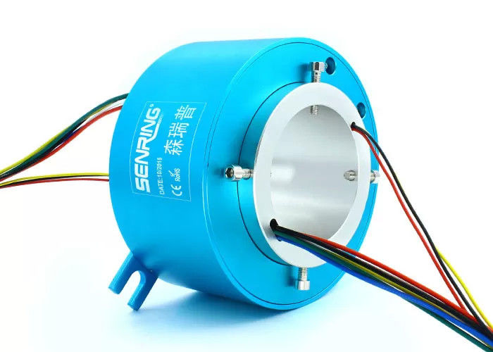 Elettrico idraulico Pneumatico attraverso buco anello di scivolamento buco dimensione 70mm OD 140mm
